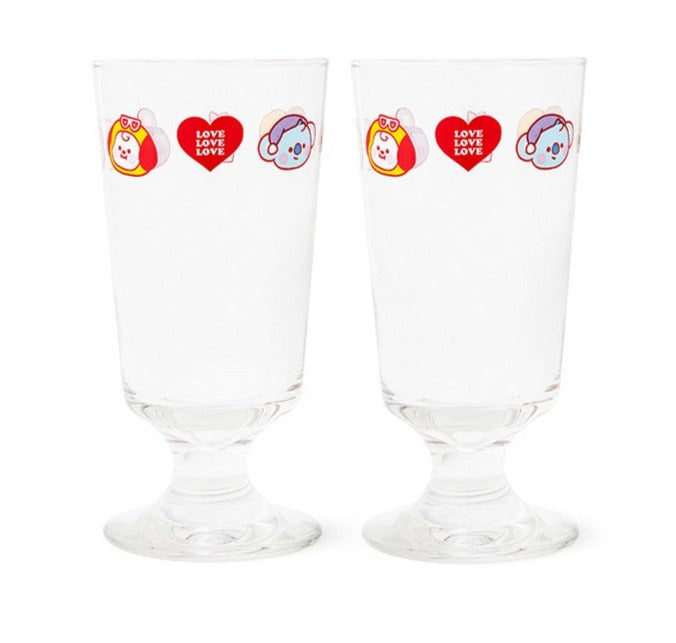 BTS x BT21 Baby Party Night Goblet Set