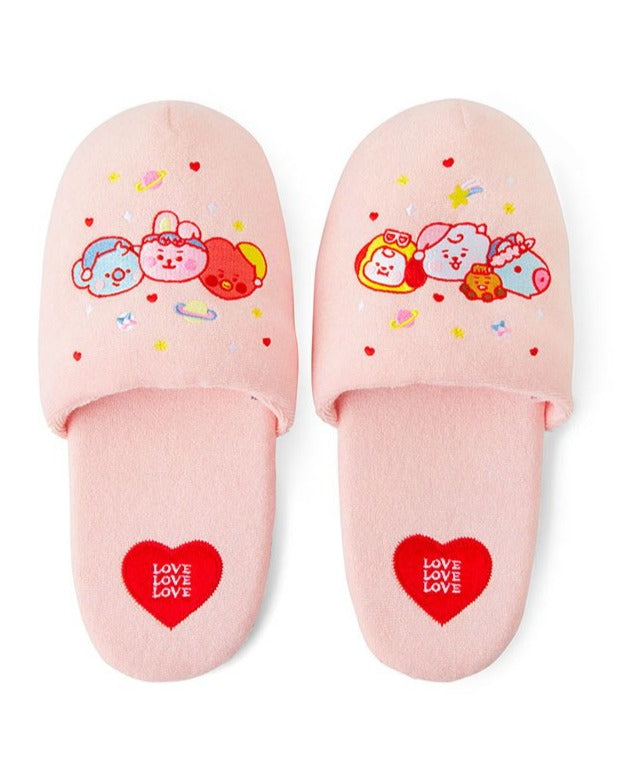 BTS x BT21 Baby Party Night Slipper