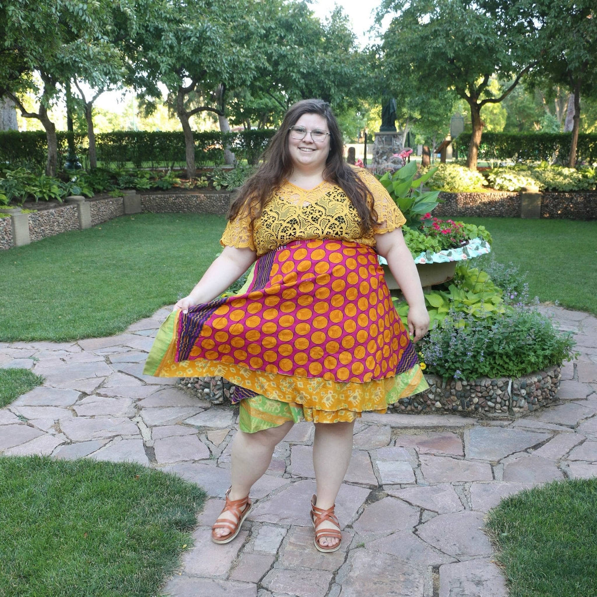 Fall Essentials – 2 Wrap Skirts & Accessories Bundle