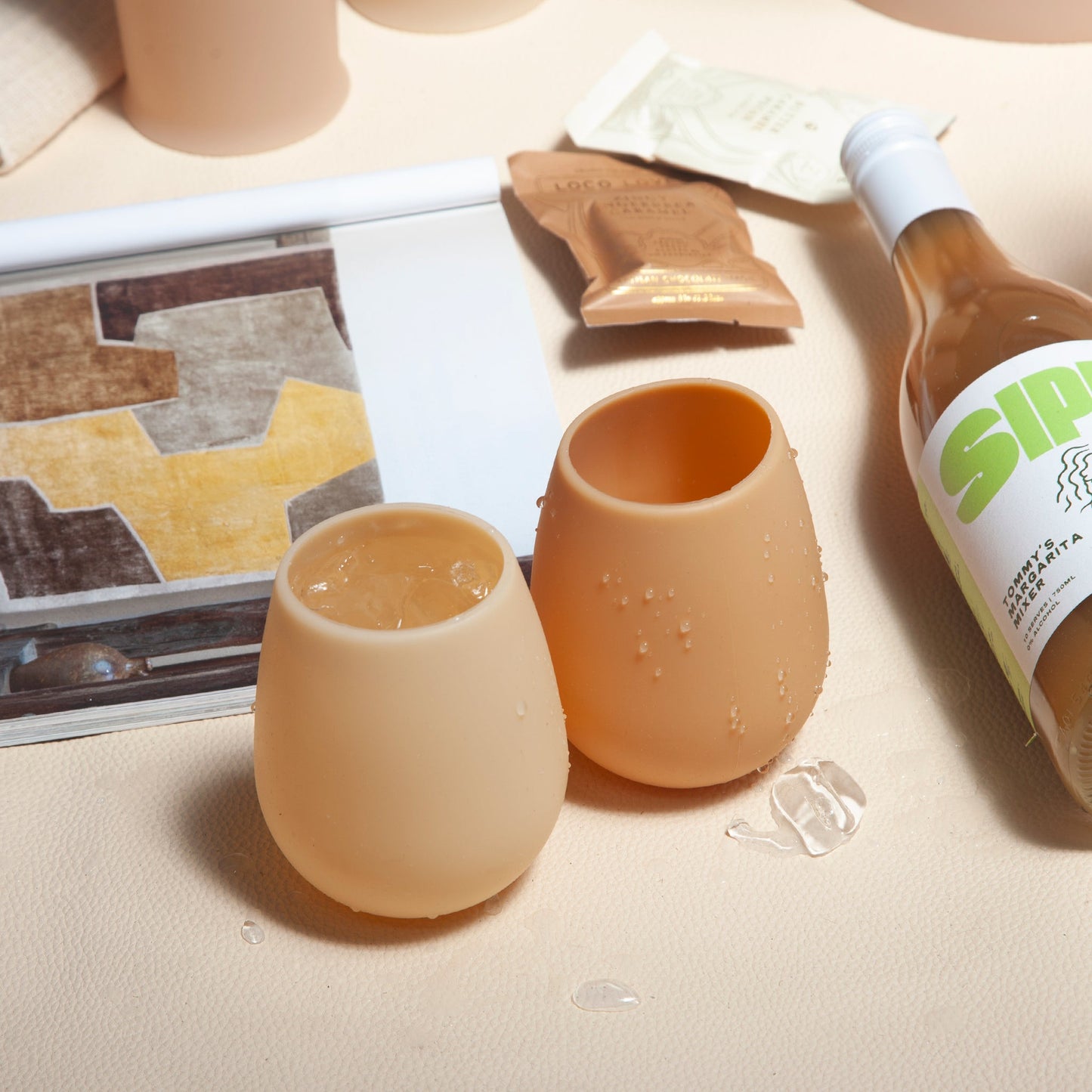 Wheat + Oat | Fegg | Silicone Unbreakable Glasses