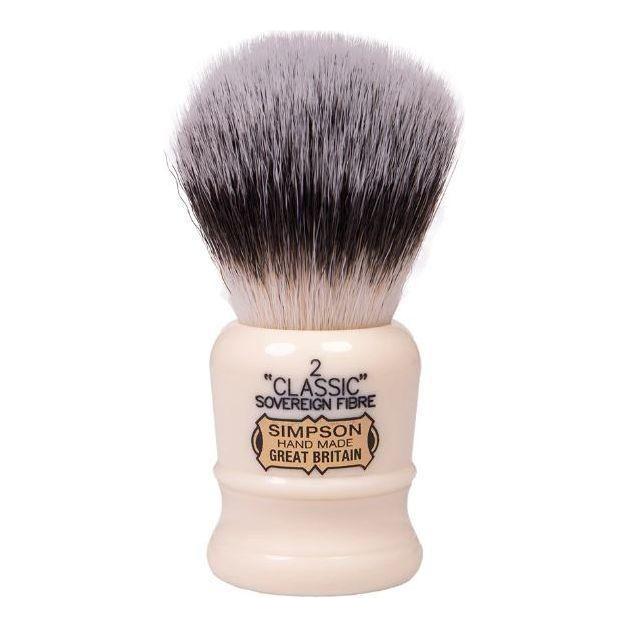Simpson Classic 2 Sovereign Grade Synthetic Fibre Shaving Brush