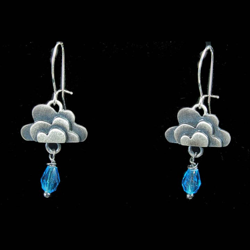 Cloud Earrings by Chickenscratch