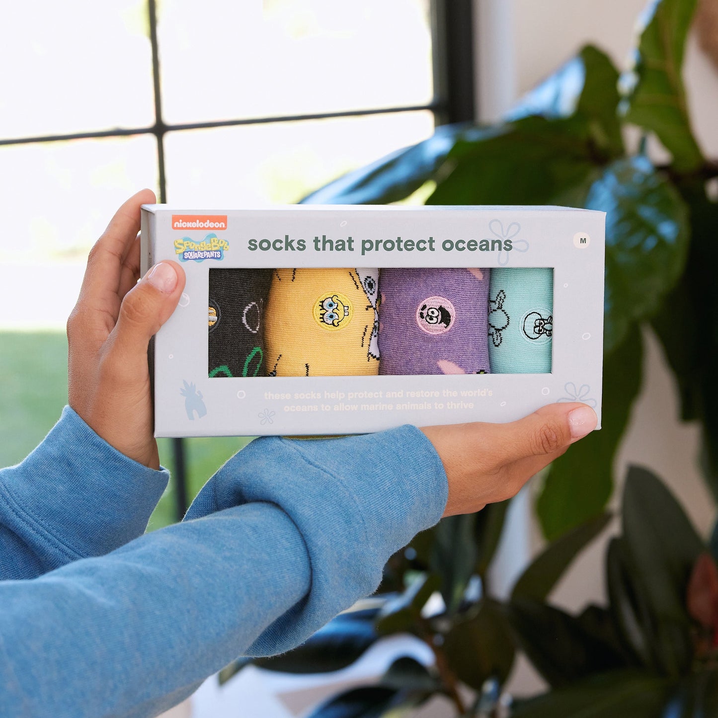 SpongeBob Socks that Protect Oceans