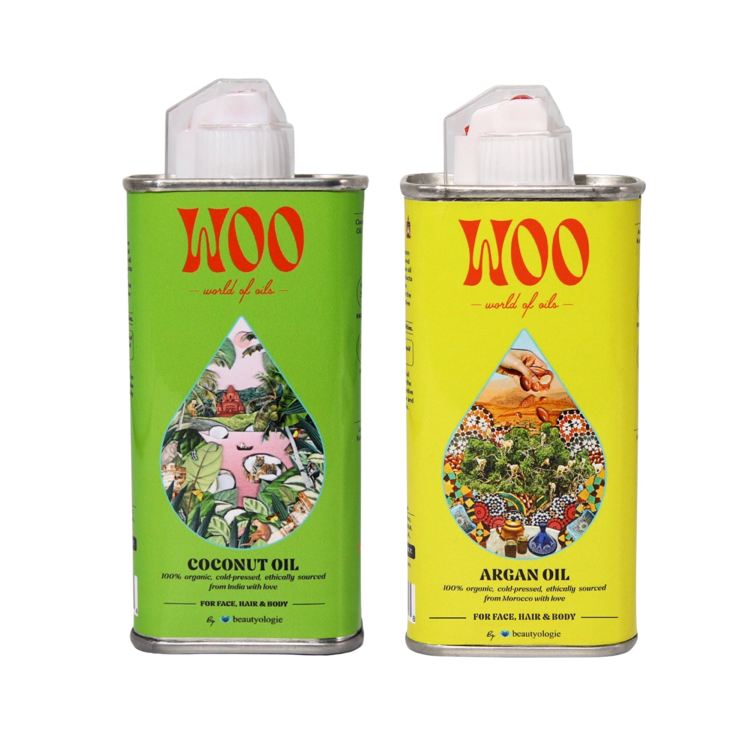 Bundle of 2 Oils, 100% Organic