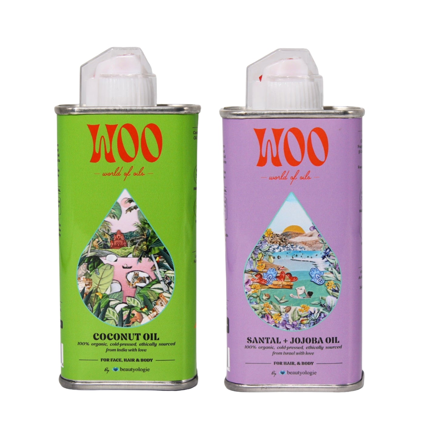 Bundle of 2 Oils, 100% Organic