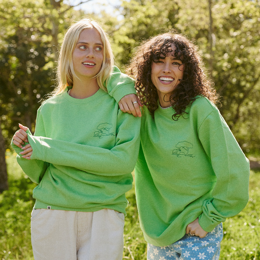 Protect Elephants Crew Sweatshirt - Osadia Concept Store