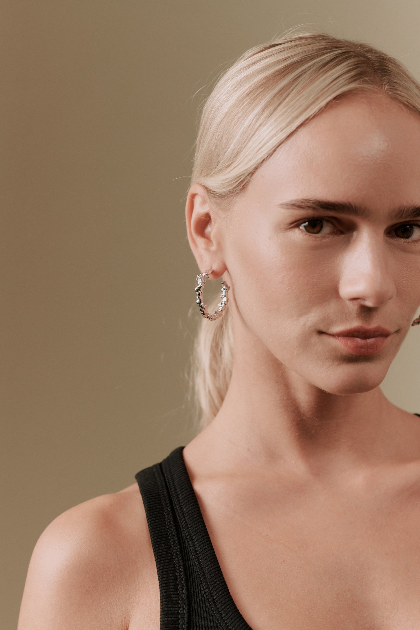 Belle Scrunchie Hoops