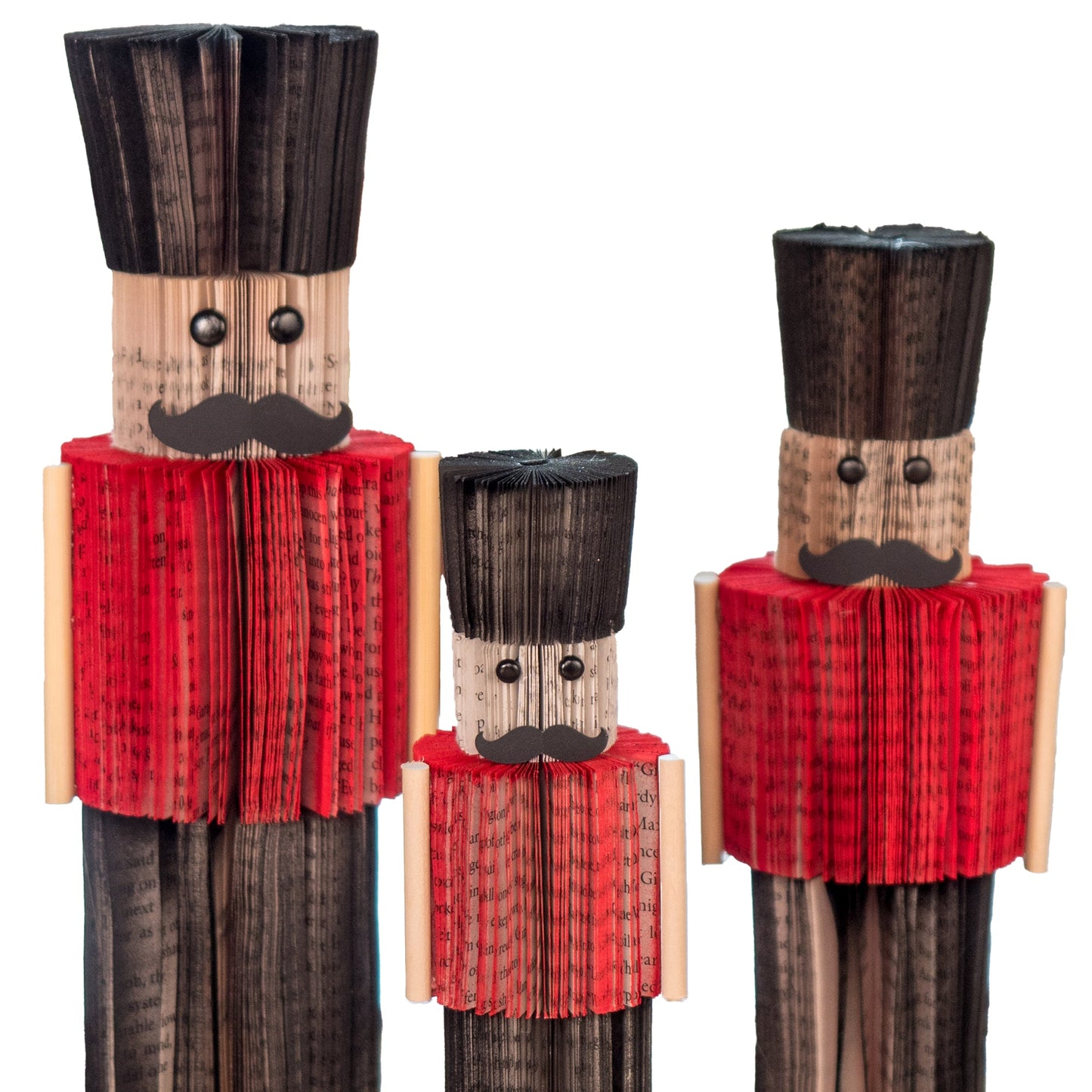 Nutcrackers-Christmas Book Decor