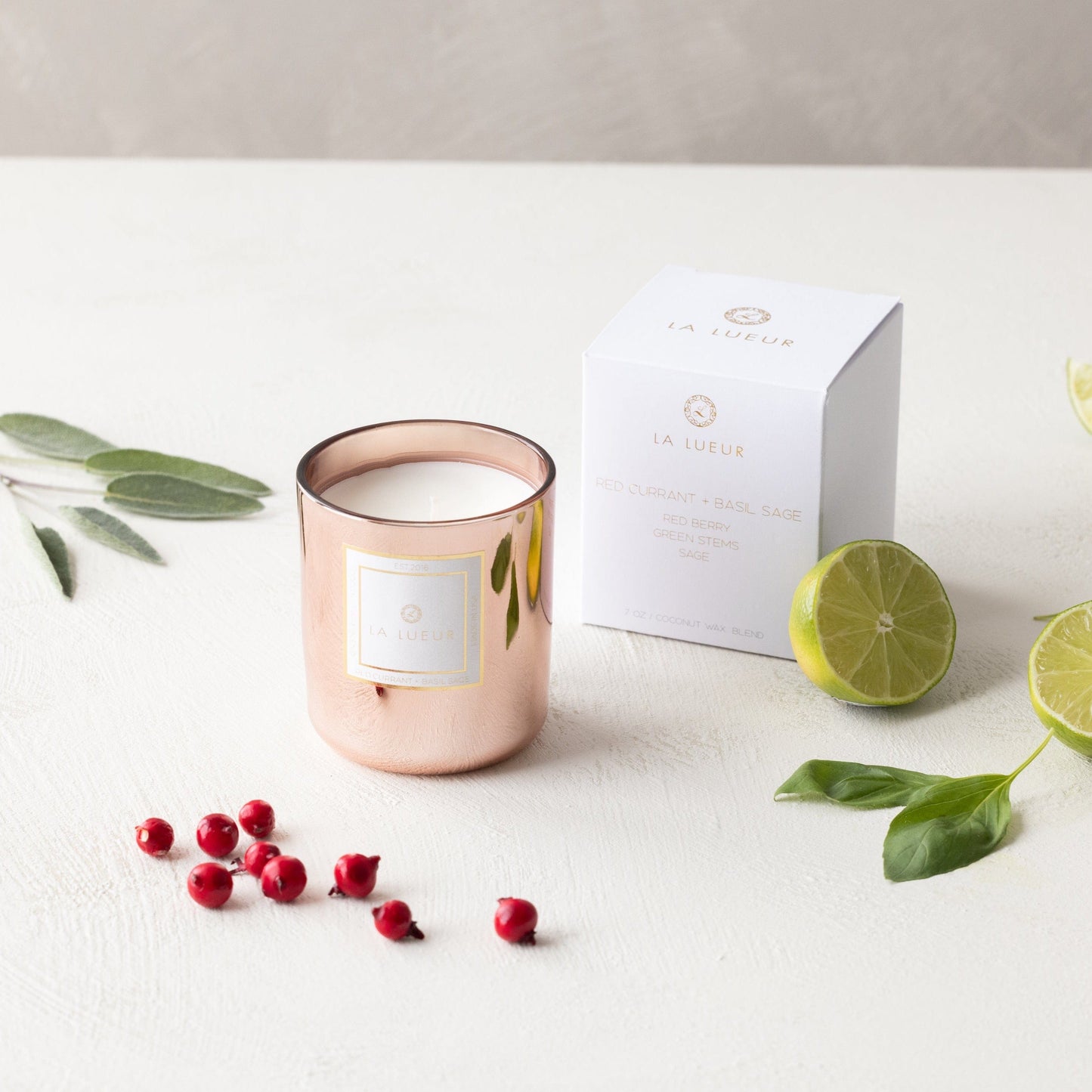 Red Currant + Basil Sage | 8 oz