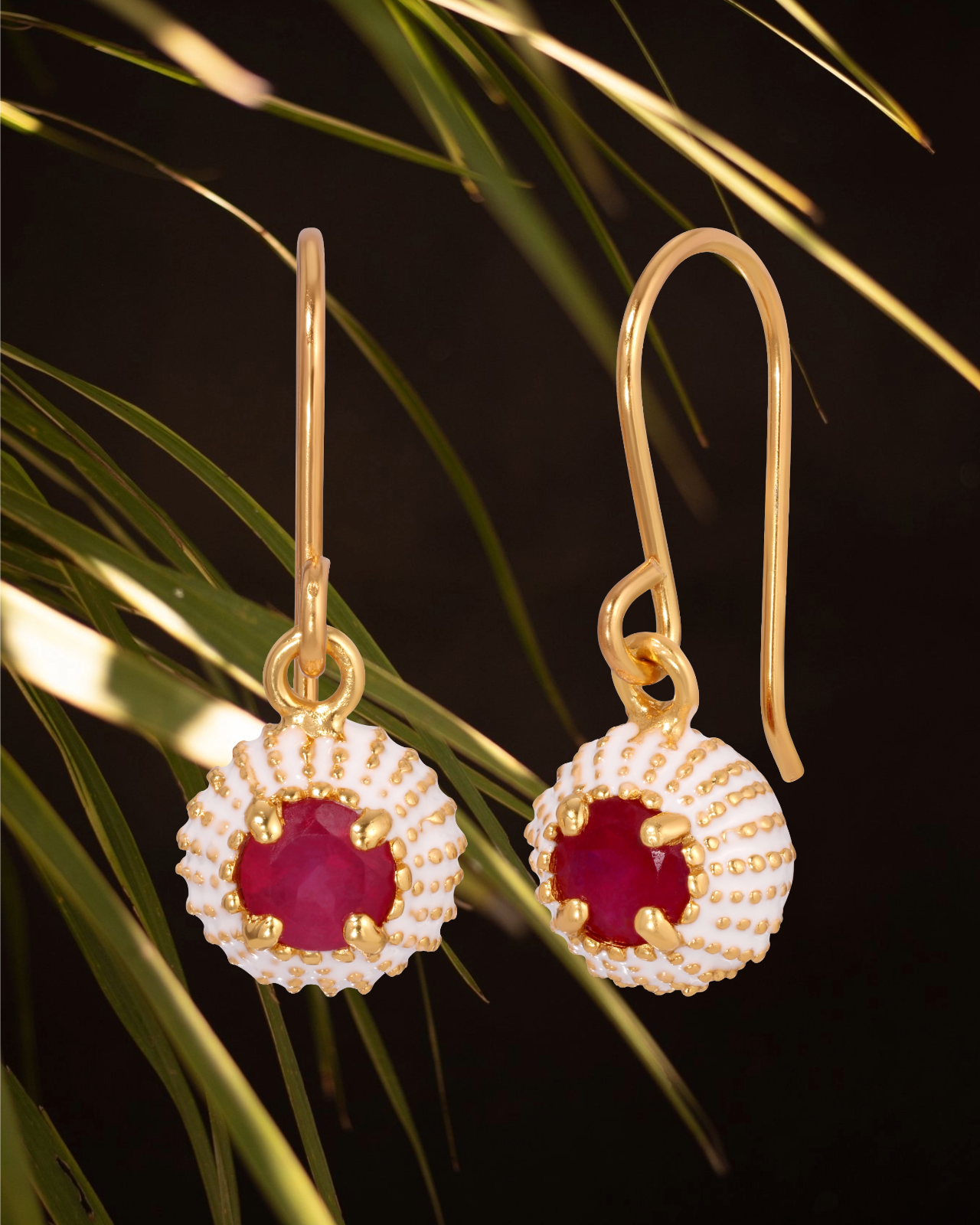 Private Eden Pom 18K Gold Vermeil Earrings