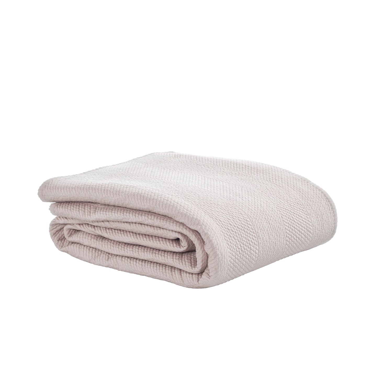 Athena Chevron Quilted Sateen Coverlet - Clearance