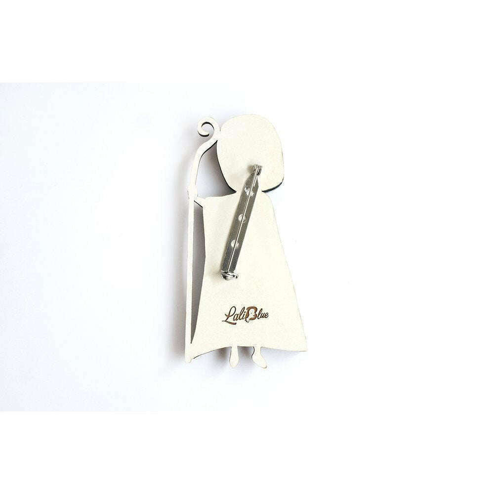 Death Scout Girl Brooch by Laliblue | PRE-ORDER SHIPS IN 2-3 WEEKS