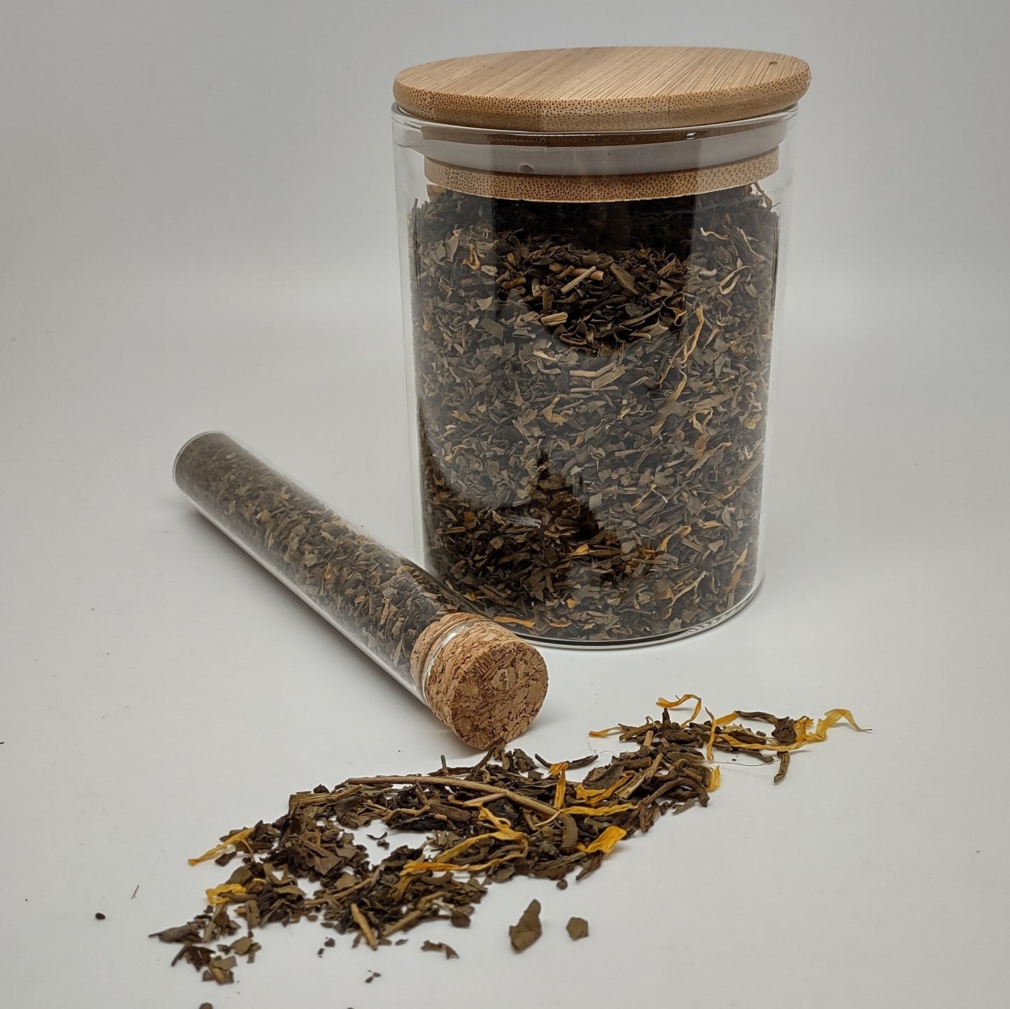 Organic Decaffeinated Mango Flavored Green Tea: Joy