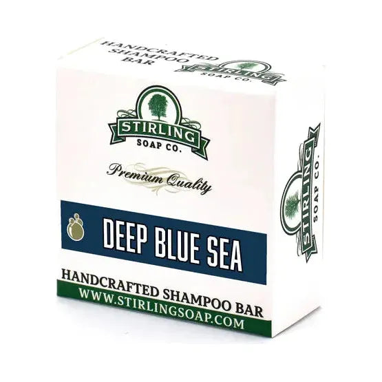 Stirling Soap Co. Deep Blue Sea Shampoo Bar 3.8 Oz