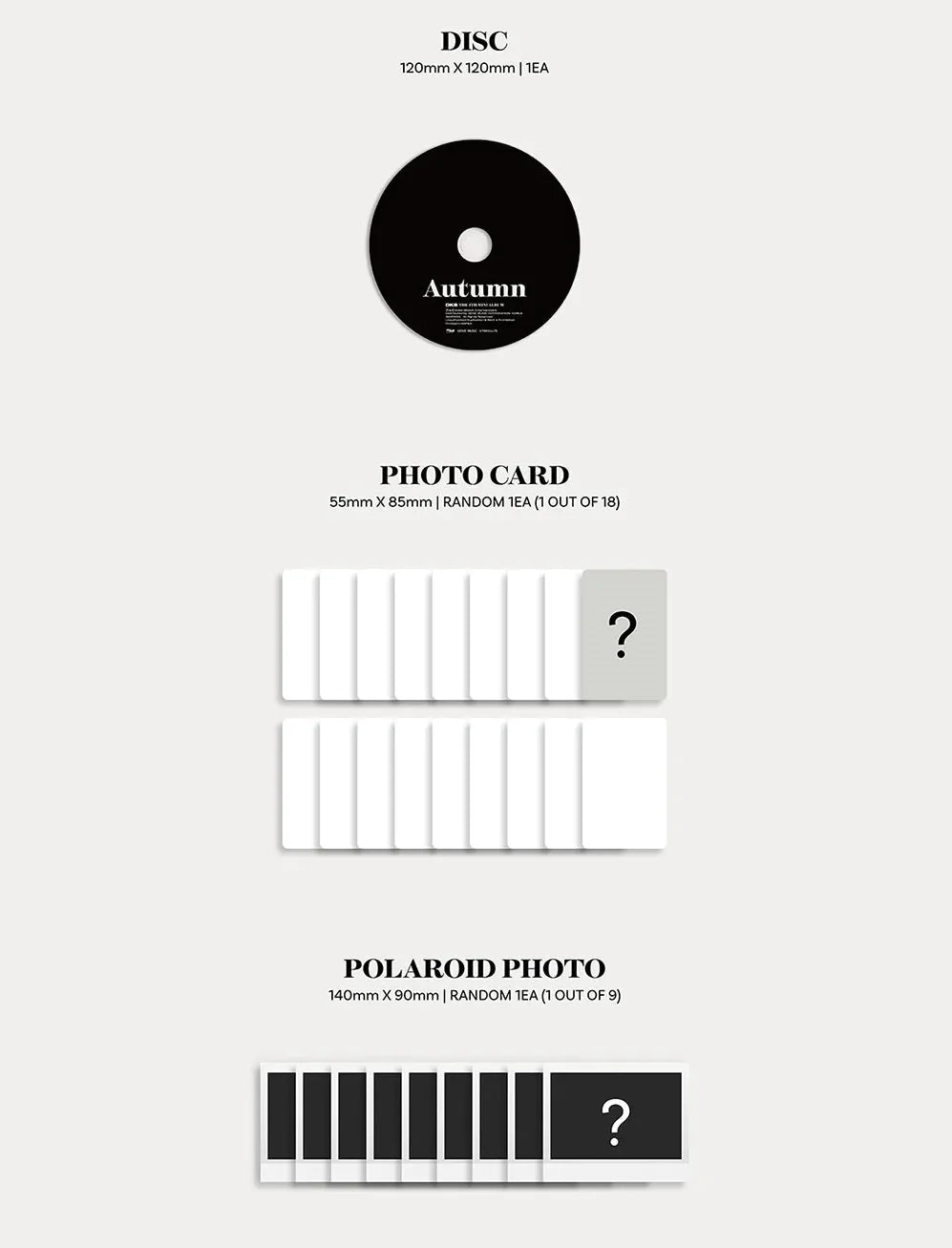 DKB 5th Mini Album - Autumn