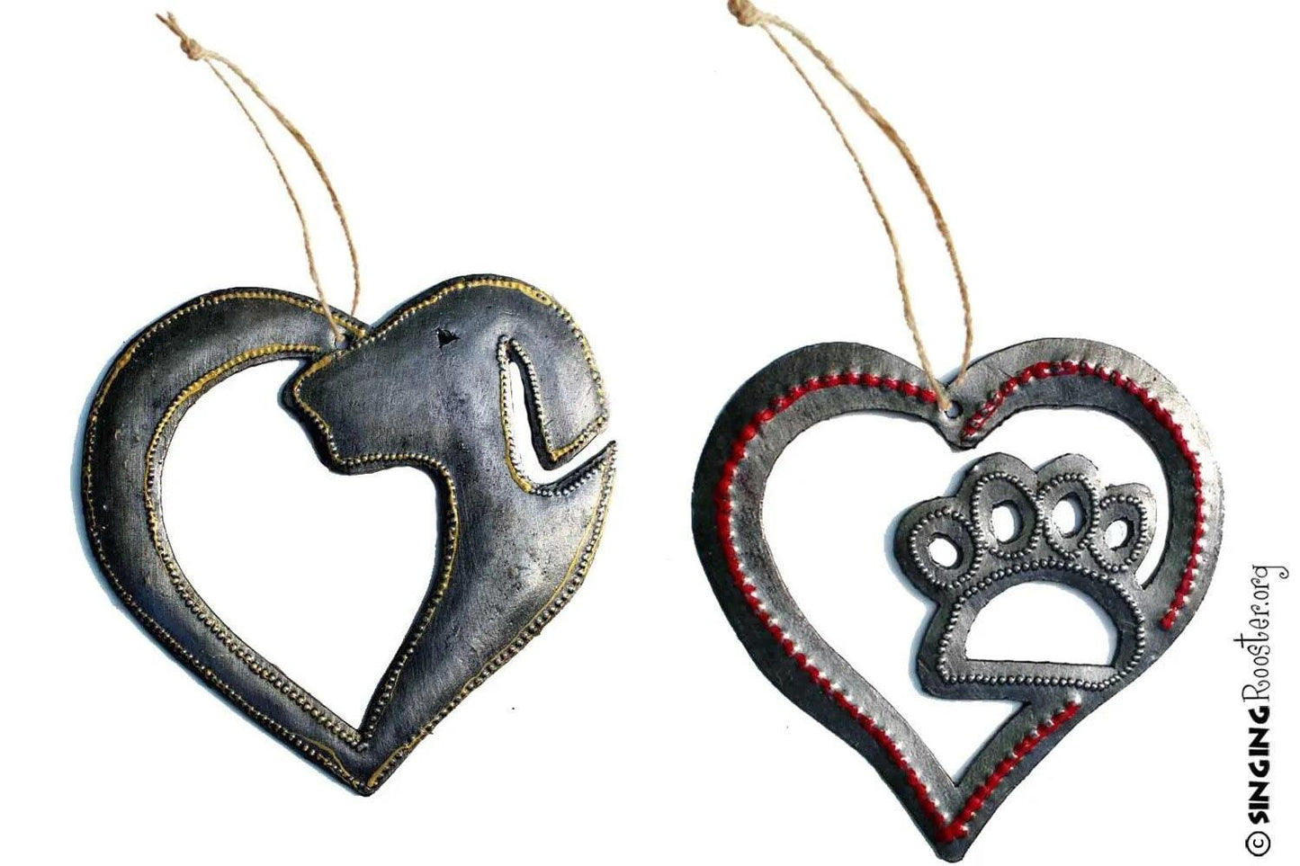 Dog Dare Ornaments