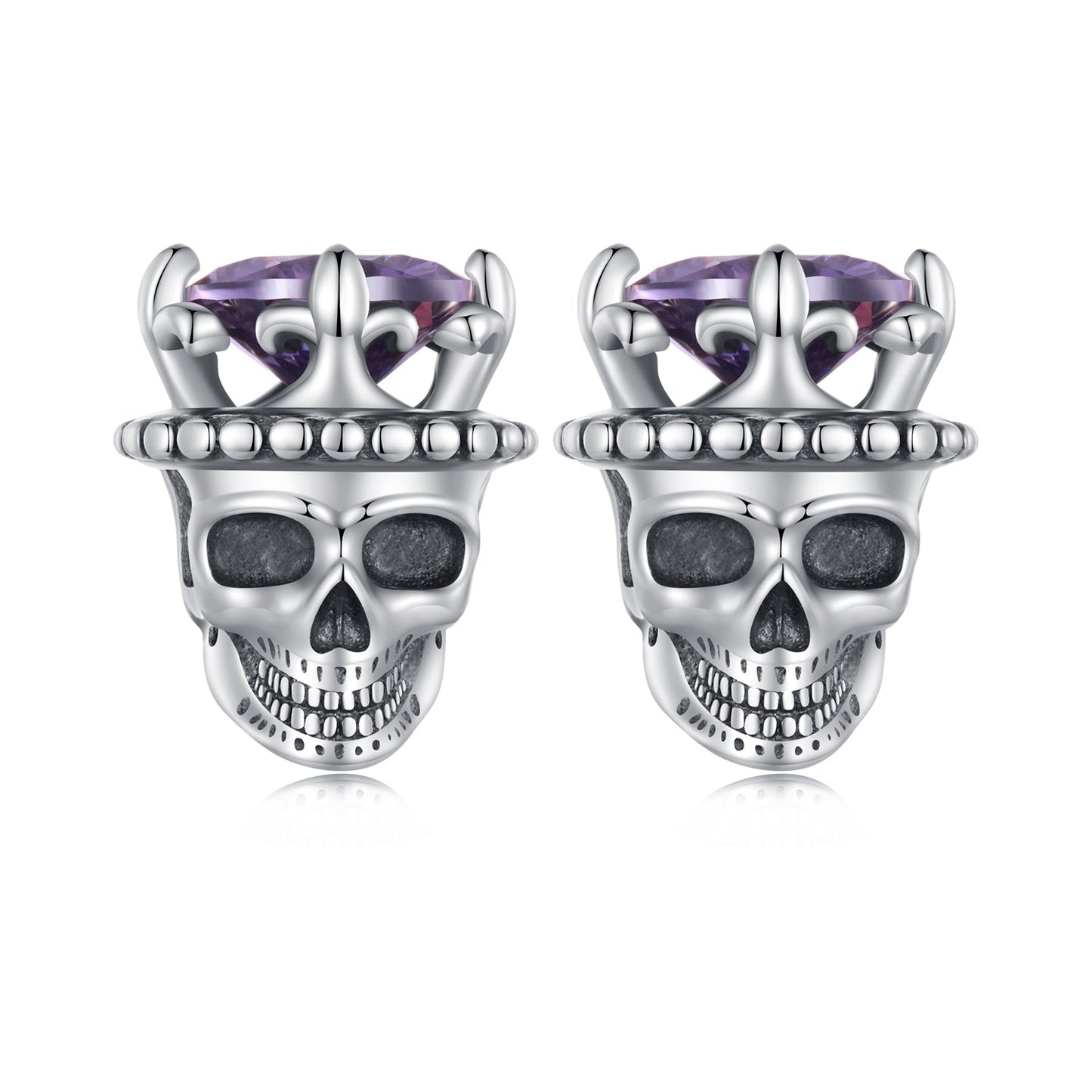 925 Sterling Silver Earrings with Pavé Setting CZ 10*9mm for Women