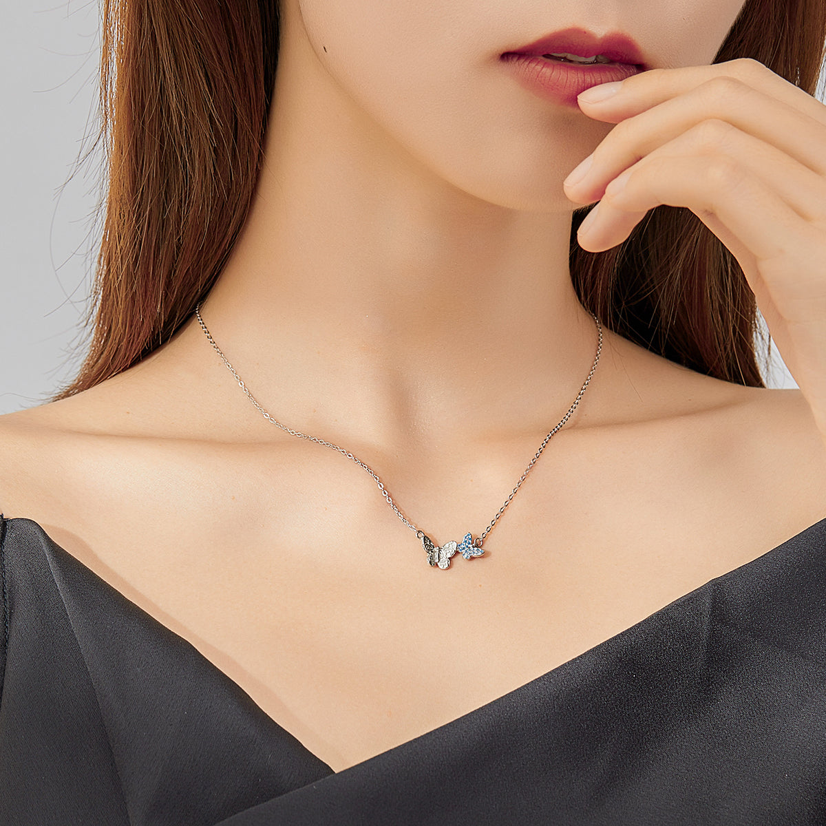 925 Sterling Silver 45cm Necklace for Women