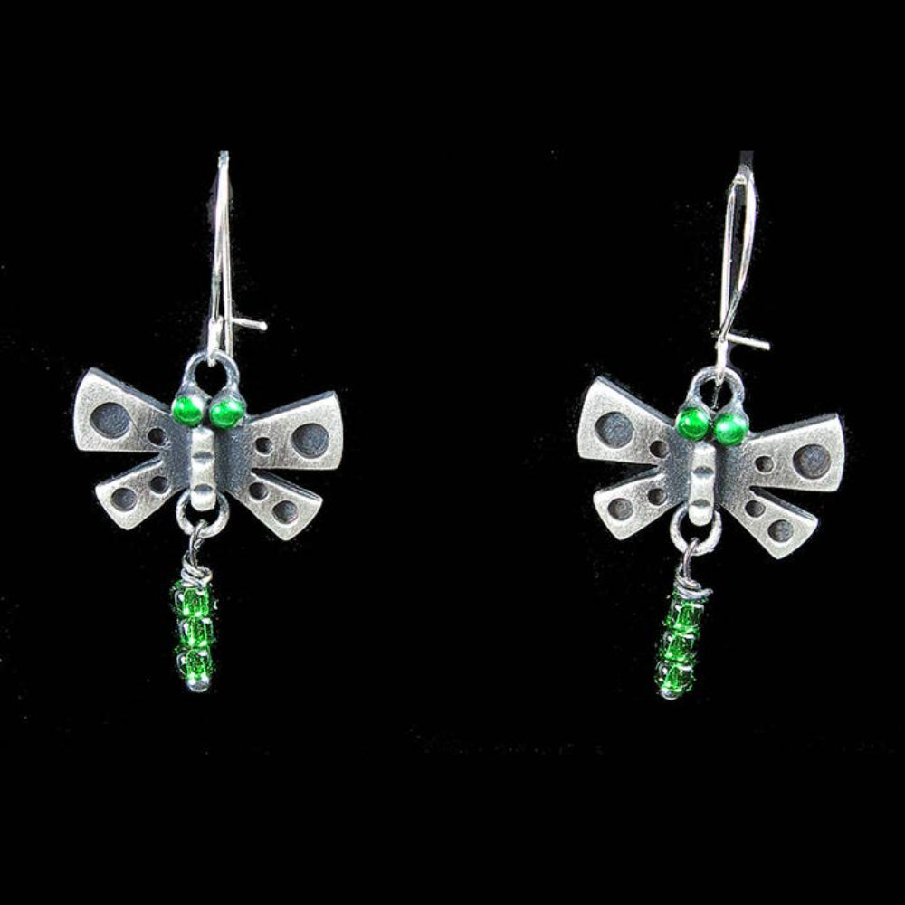 Dragonfly Earrings by Chickenscratch