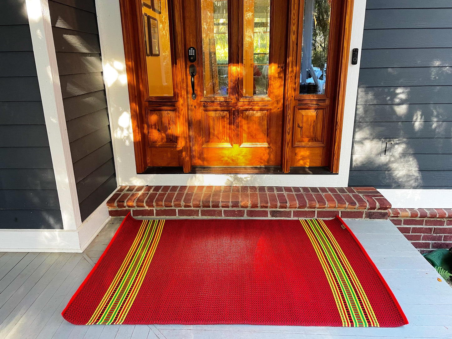 Serape Dark Red