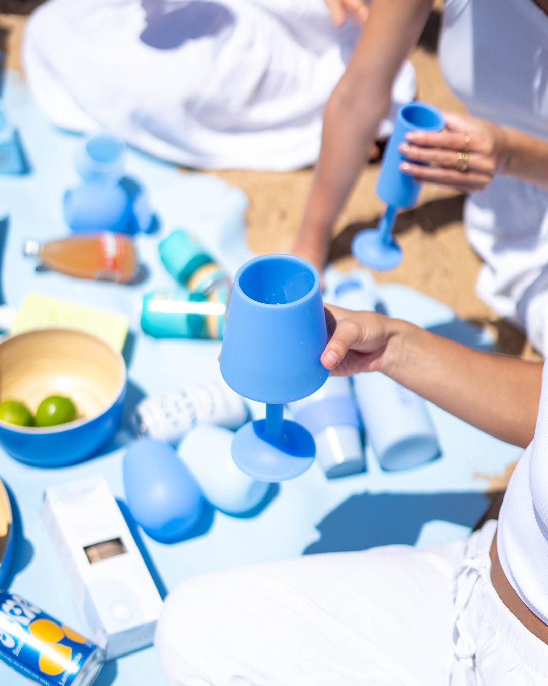 Sky + Kingfisher | Swepp | Unbreakable Wine Glasses