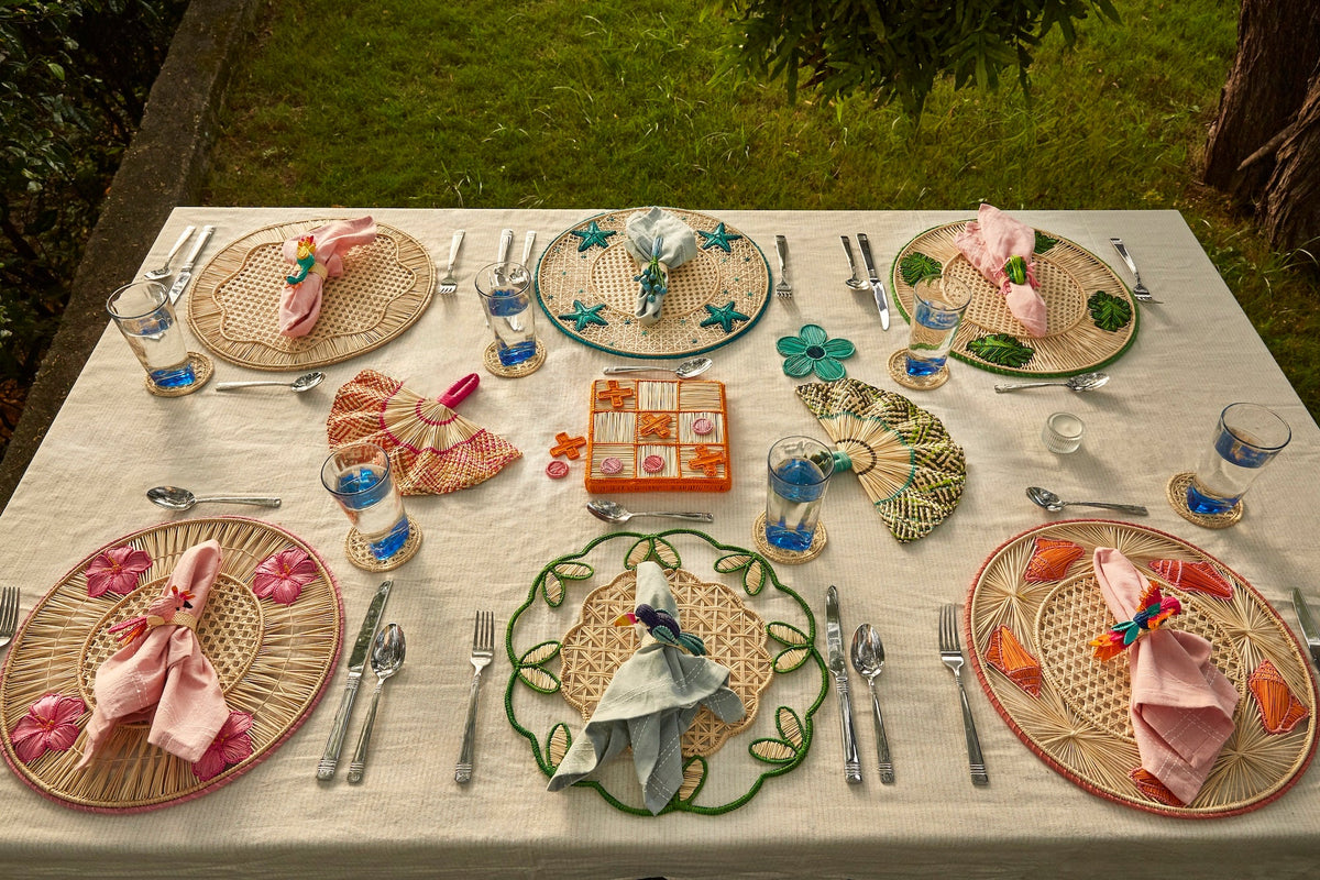 S/2 Hibiscus 3D Placemat