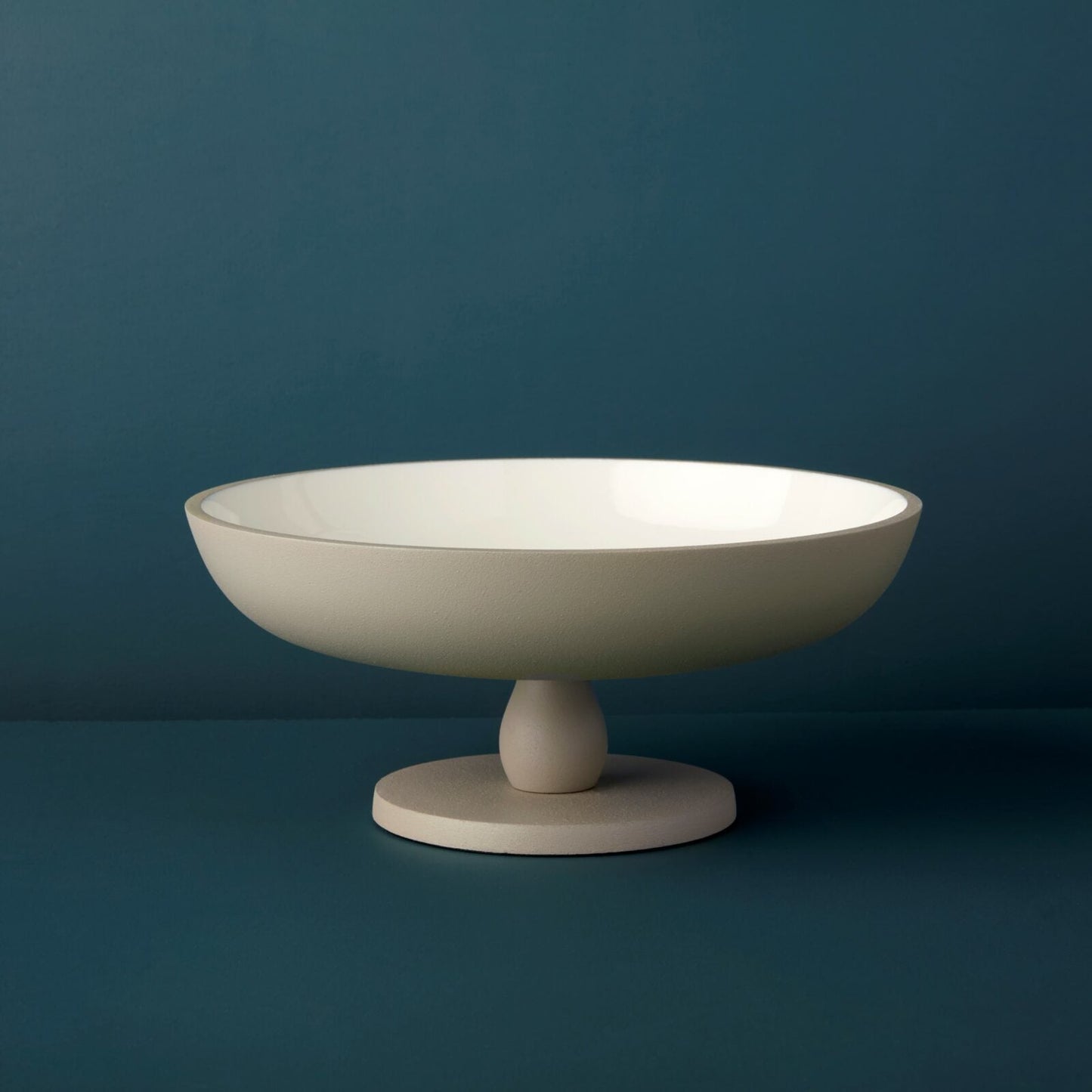 Enamel 10" Footed Bowl