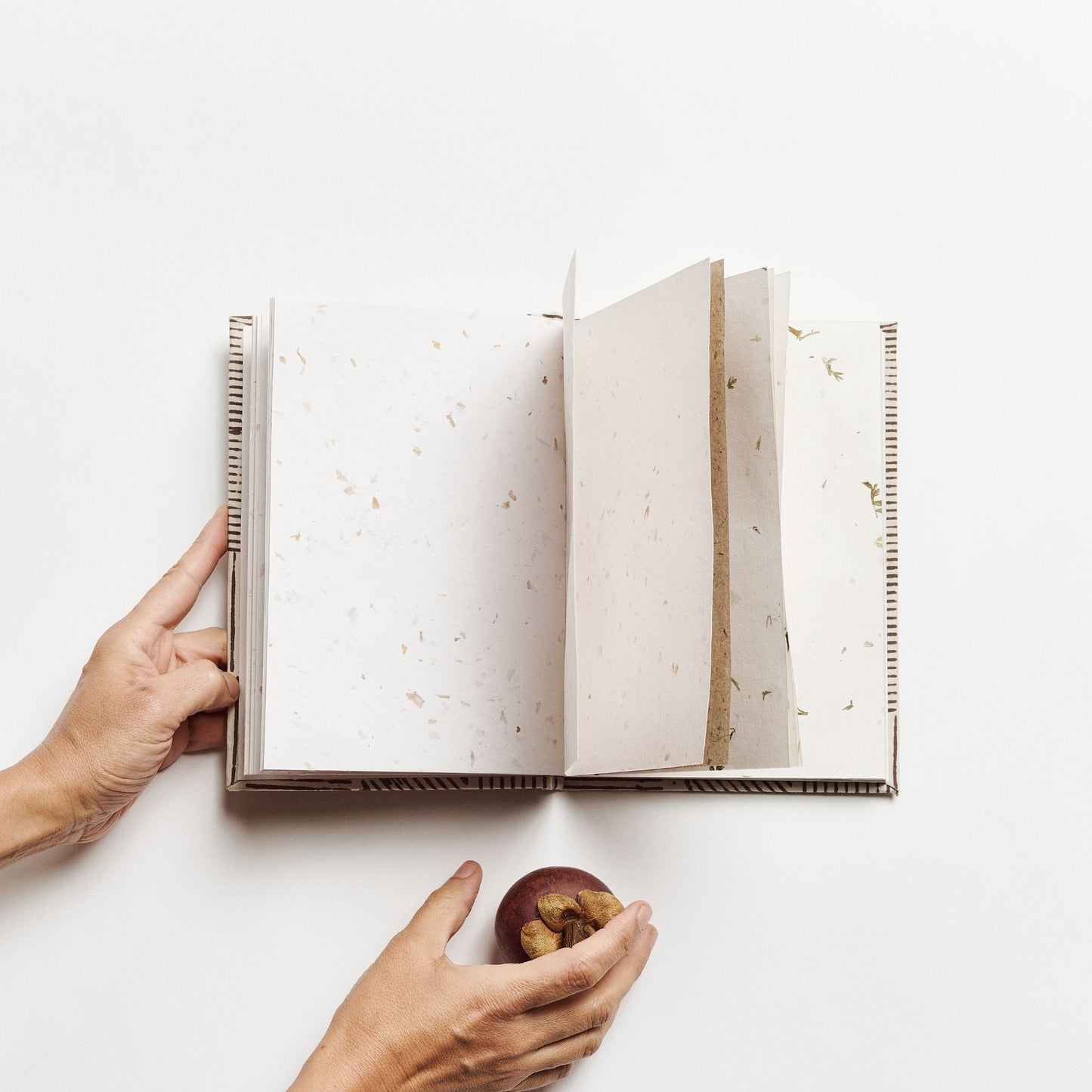Bistre Black Zero Waste Handmade Artisanal Journal