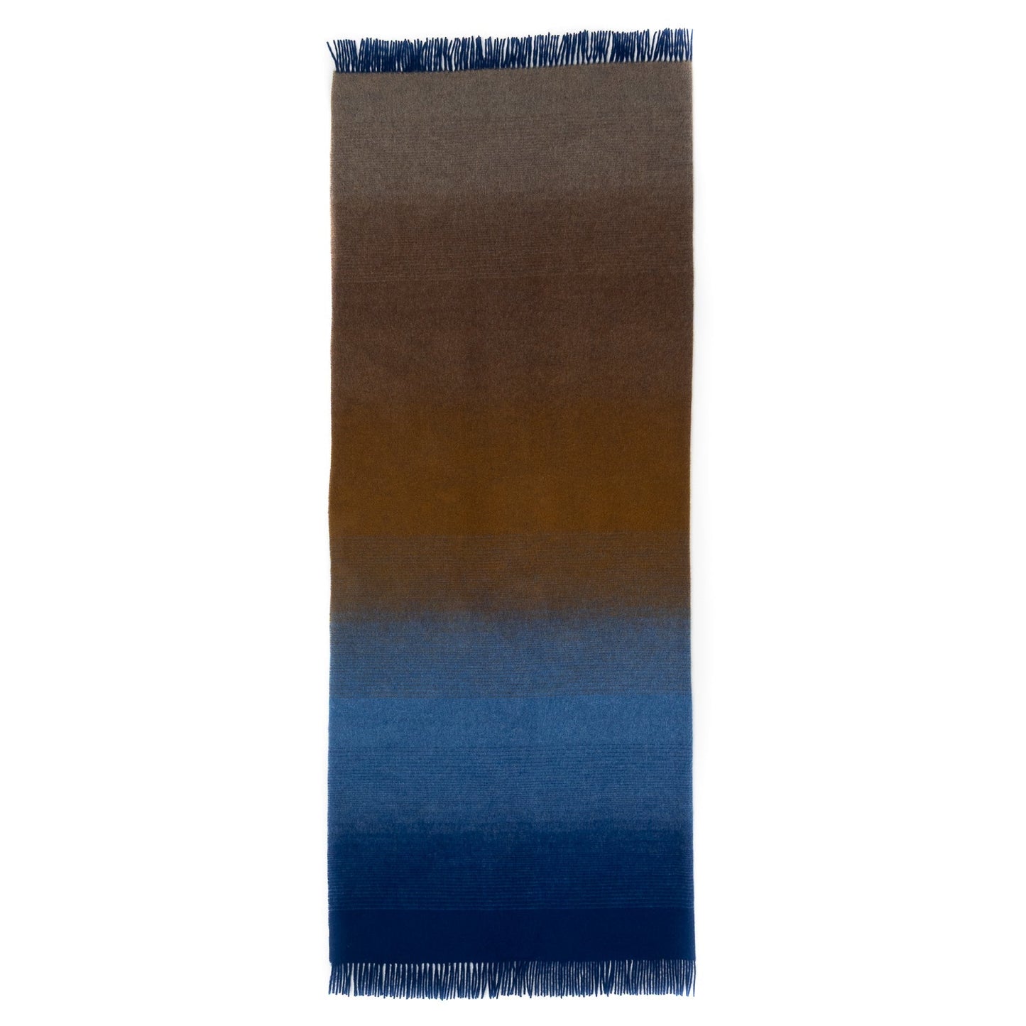 Whisper Ombre Merino Wool Throw – Horizon | Prince of Scots
