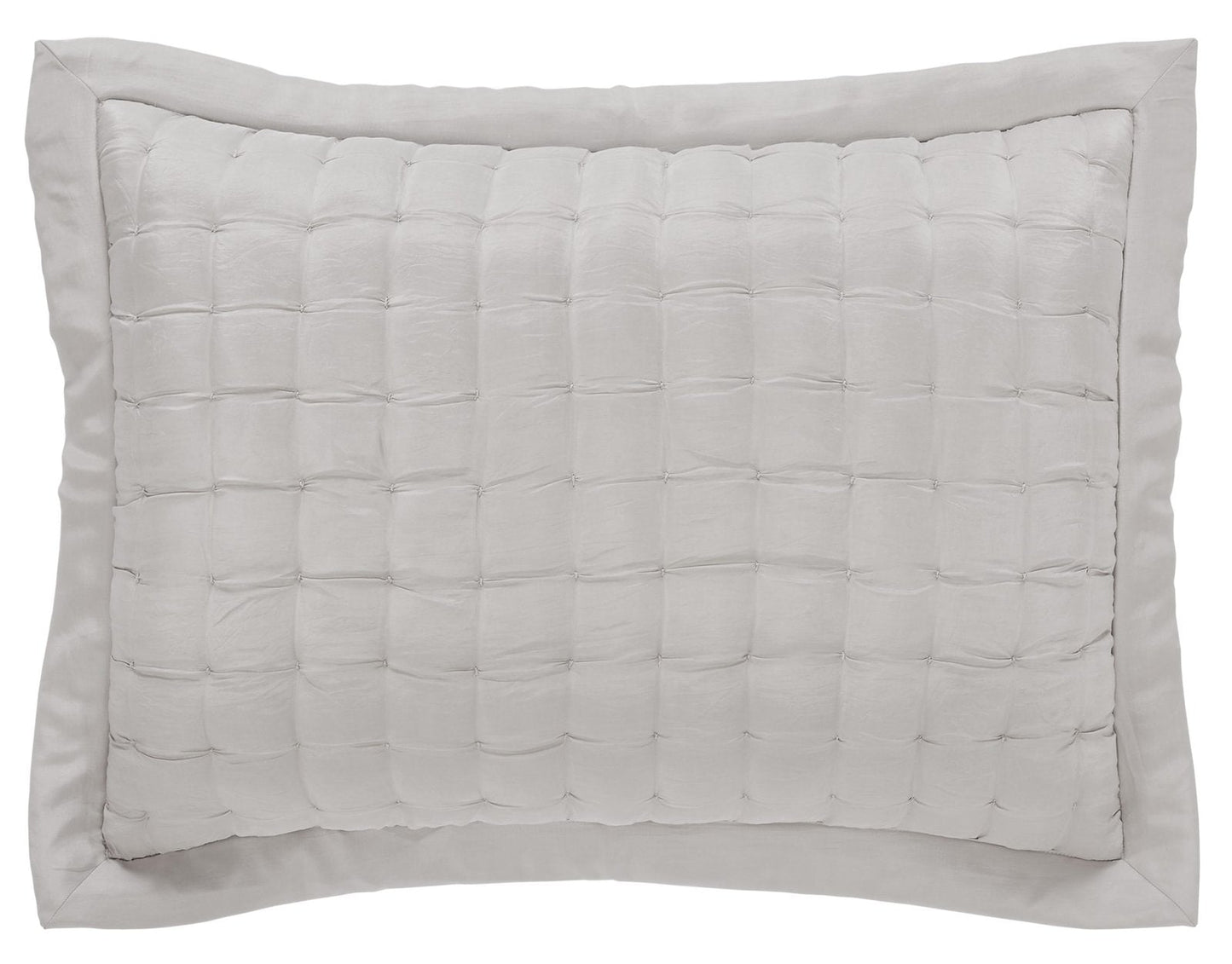 Madison Hand Pinched Silk Quilt Sham