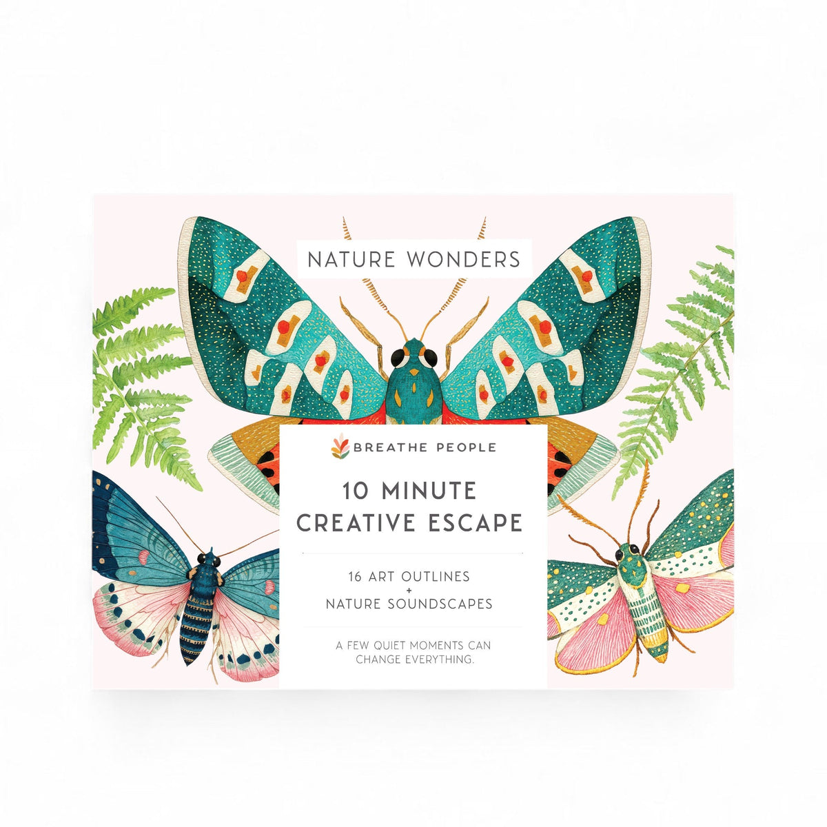 10 Minute Creative Escape Art Book — Nature Wonders