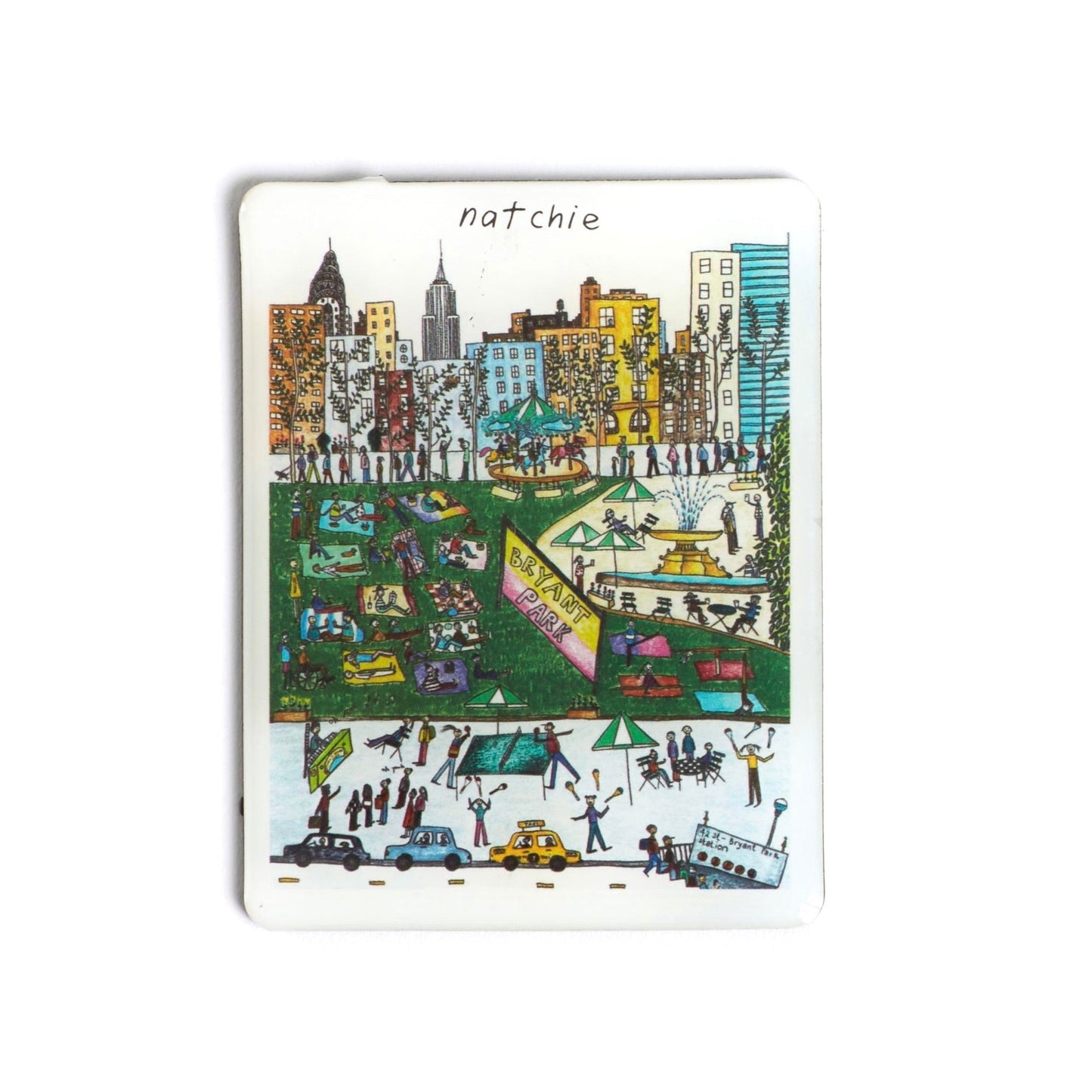 Bryant Park Summer Magnet