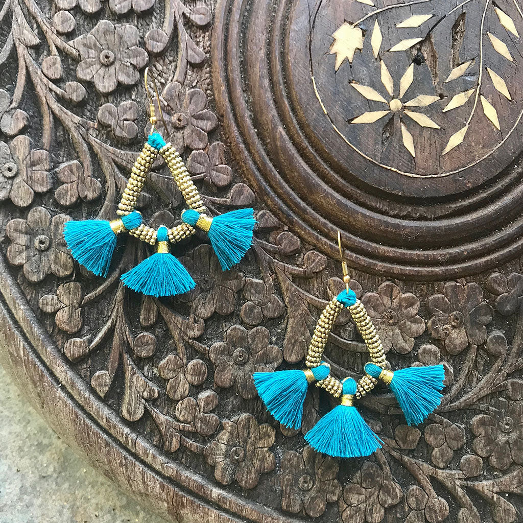 Nira Fringe Earrings