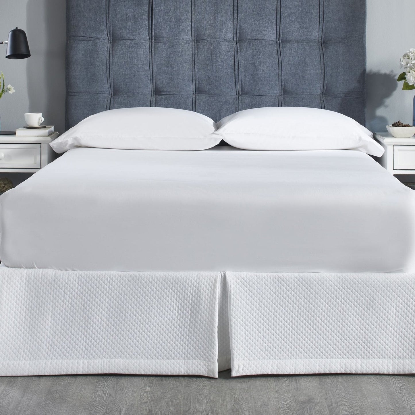 Hamilton Matelasse Diamond Bed Skirt