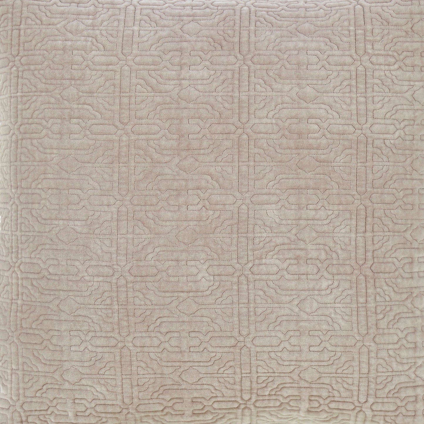 Duke Geometric Cotton Velvet Quilt