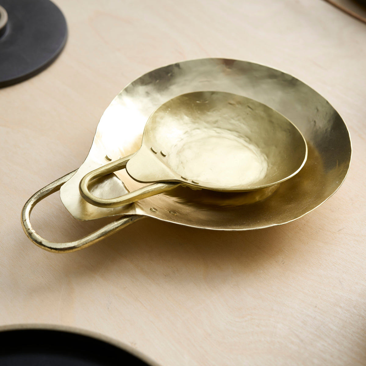 Forge Brass Spoon Rests Assorted - Set of 2