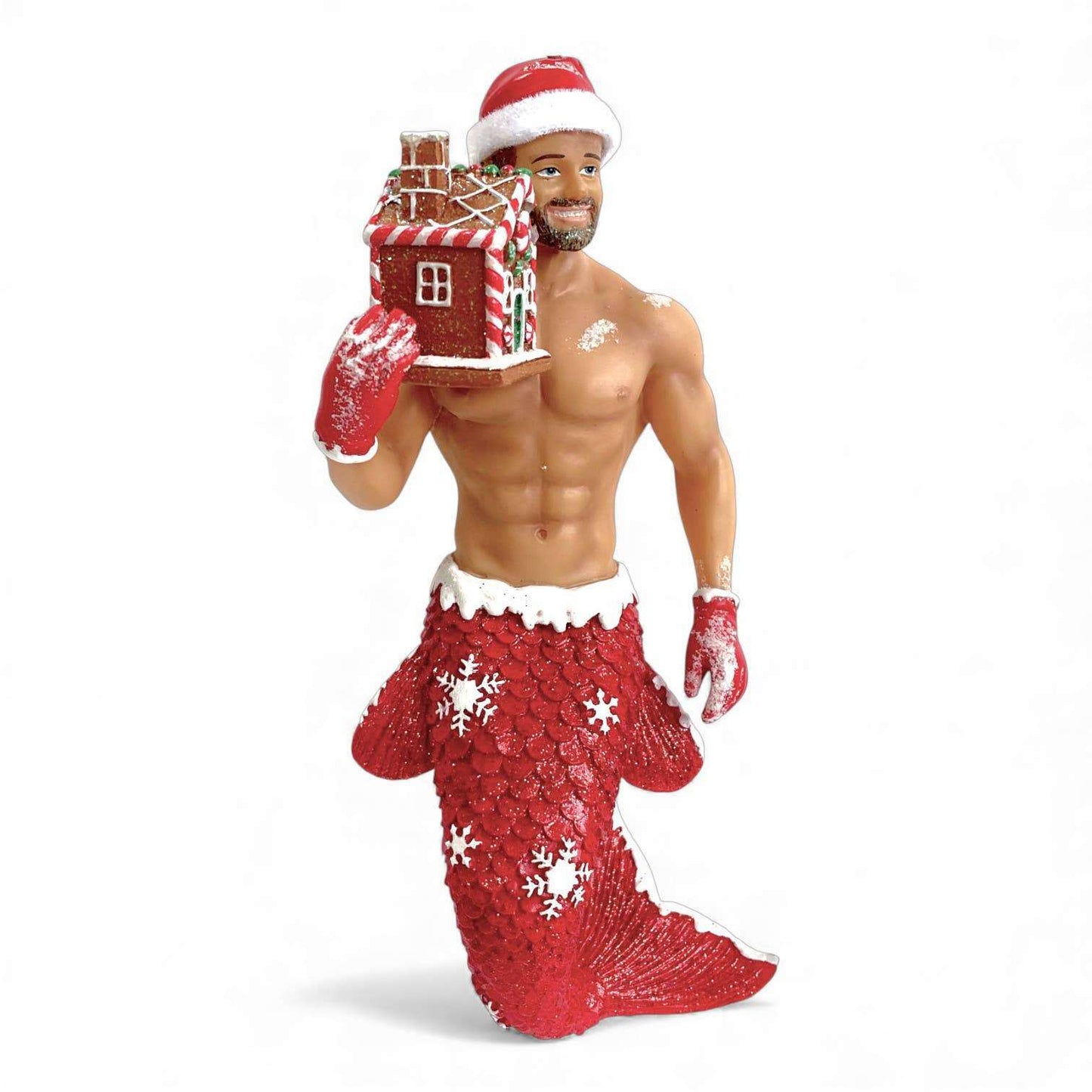 Gingerbread Santa Merman NEW FOR 2026