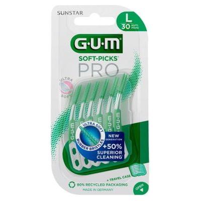 GUM Soft-Picks Pro Ultra Soft Interdental Brushes Size L 30 Units