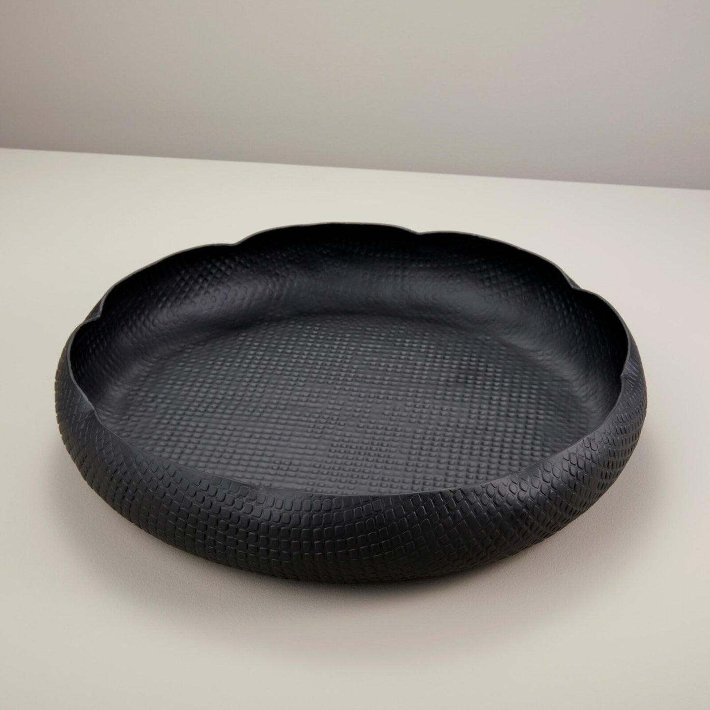 Gwyneth Aluminum Low Bowl
