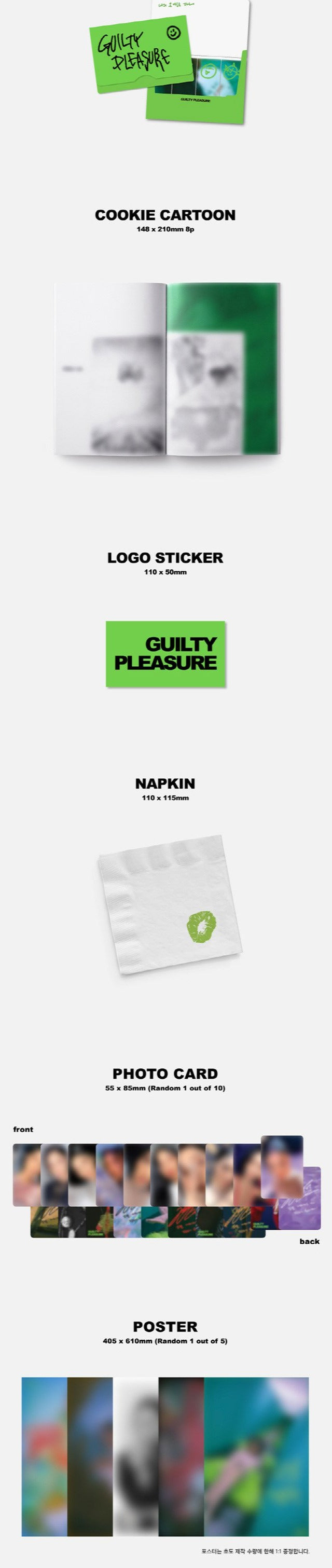 Hwasa (Mamamoo) Single Album - Guilty Pleasure