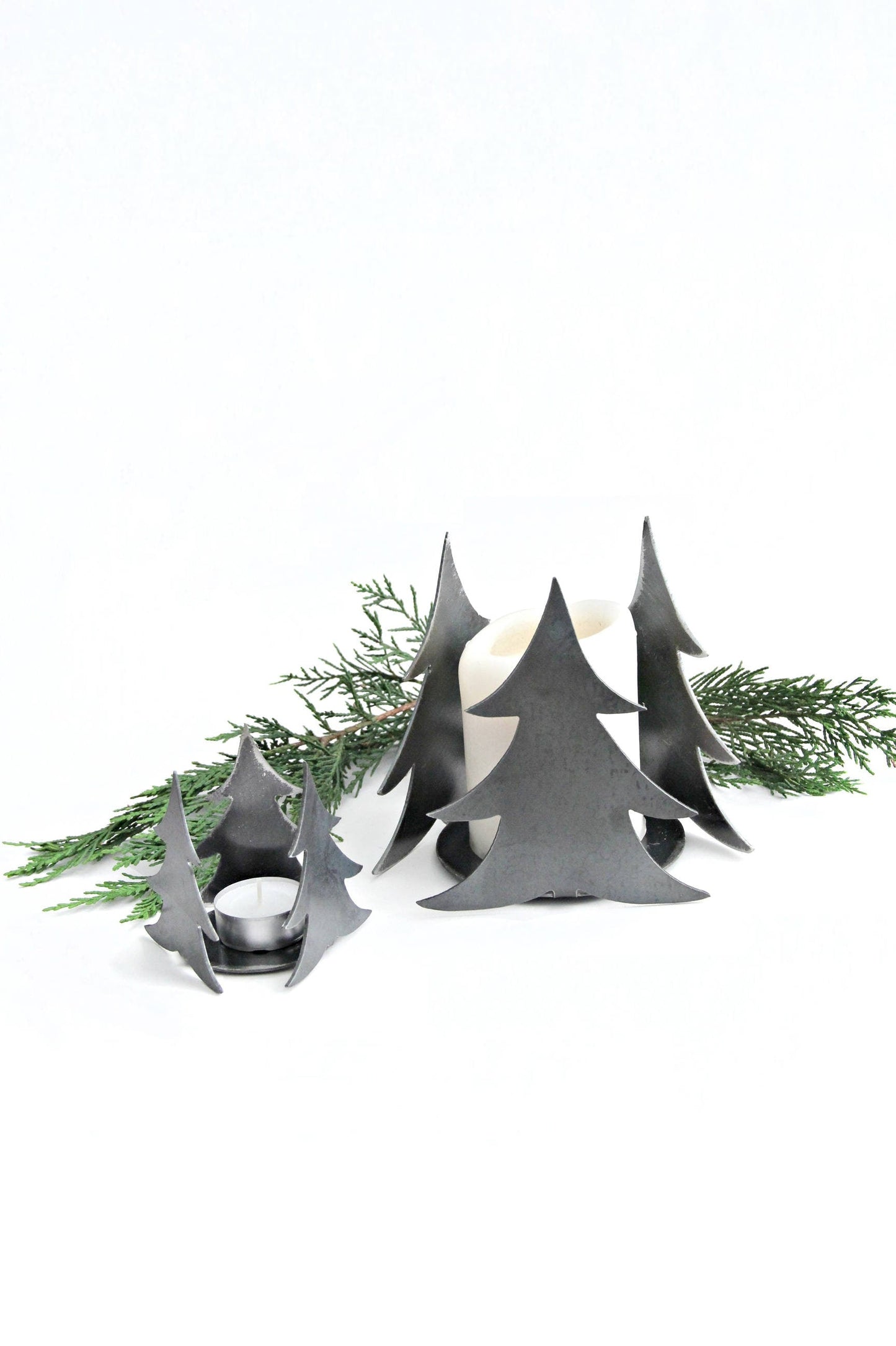 Christmas Tree Candle Holder - Large
