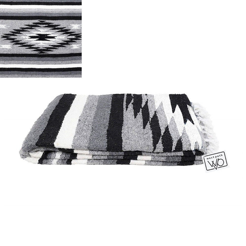 Midnight Mexican Diamond Yoga Blanket