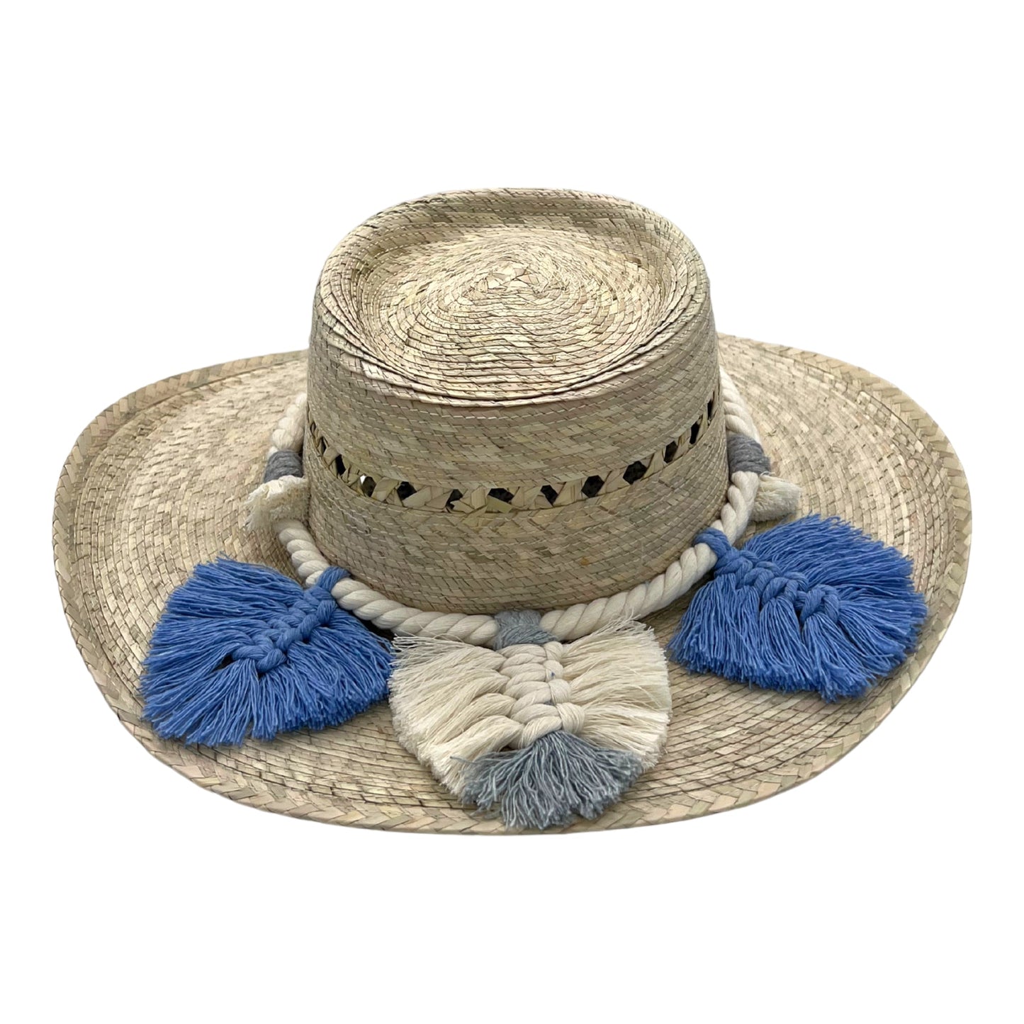 Espanol Palm Hat - Leaves Band