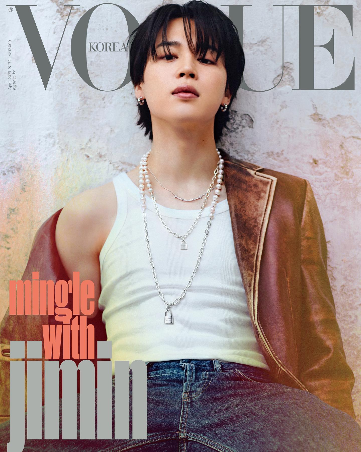 BTS Jimin On Vogue Korea Magazine (April 2023 Issue)