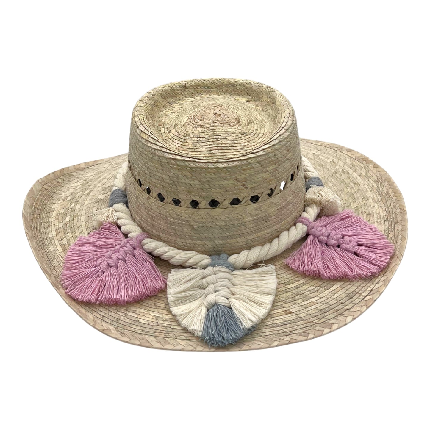 Espanol Palm Hat - Leaves Band