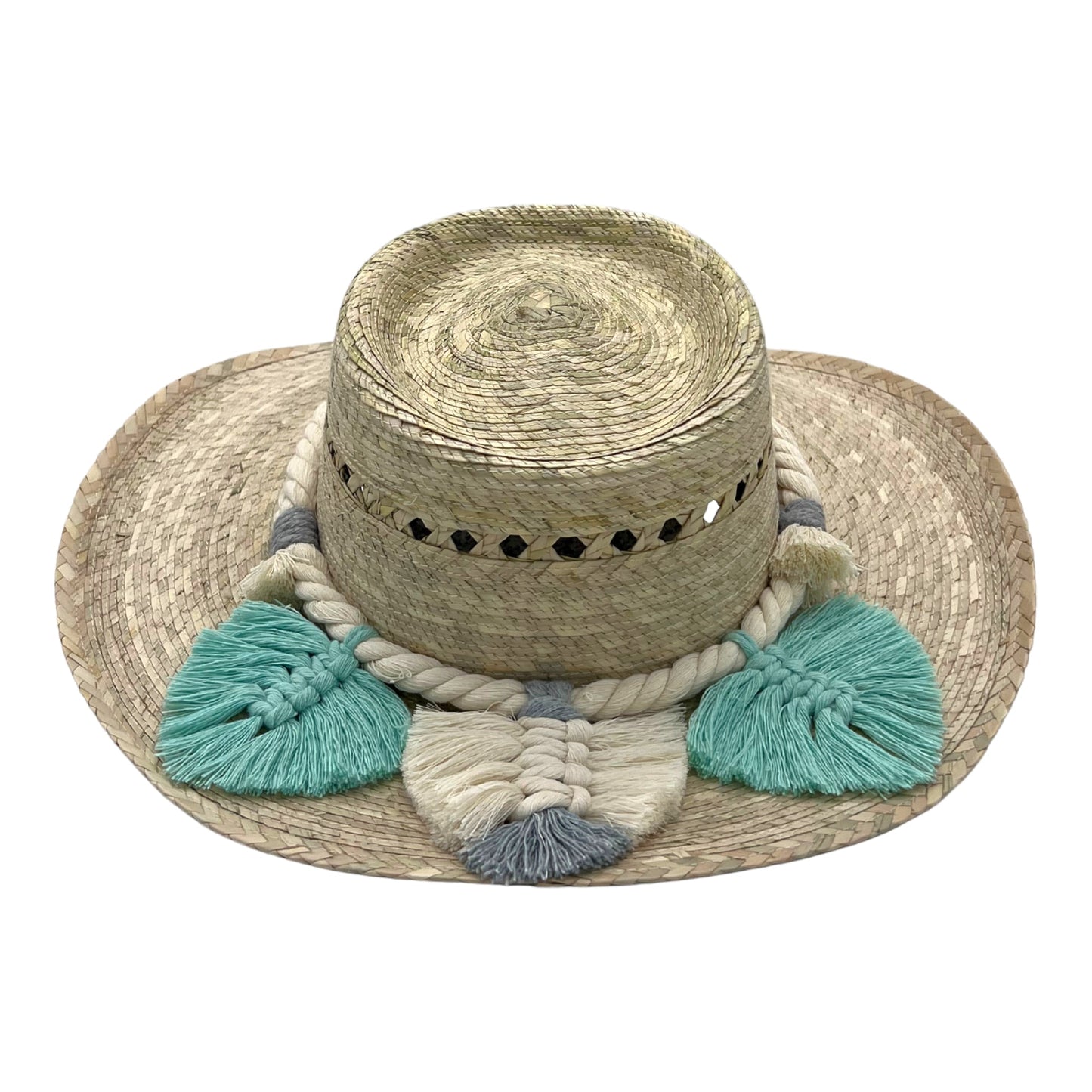 Espanol Palm Hat - Leaves Band