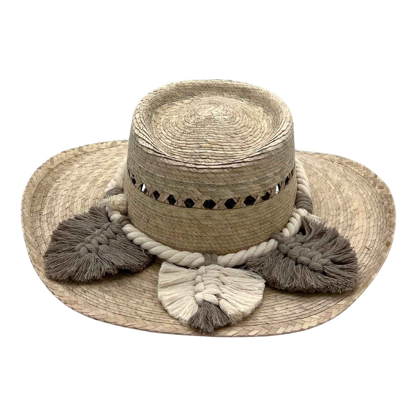 Espanol Palm Hat - Leaves Band