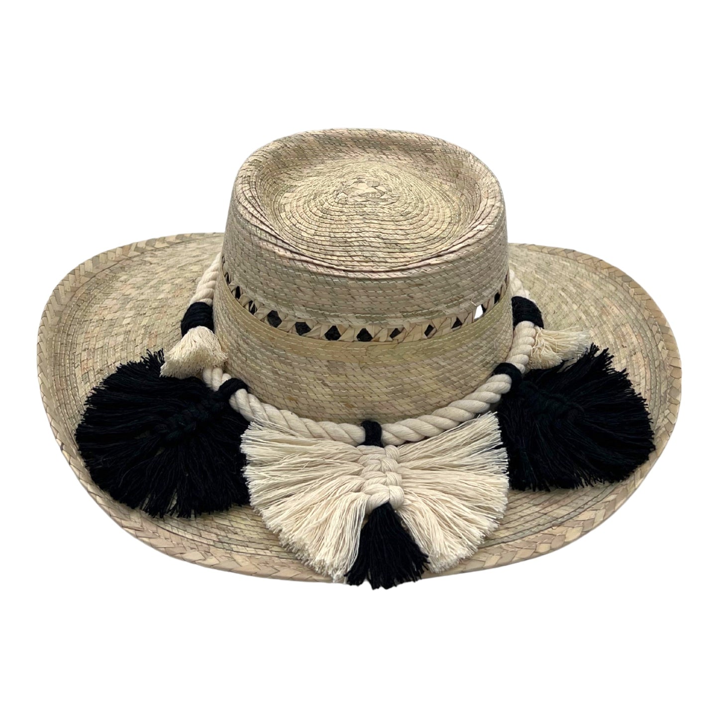 Espanol Palm Hat - Leaves Band