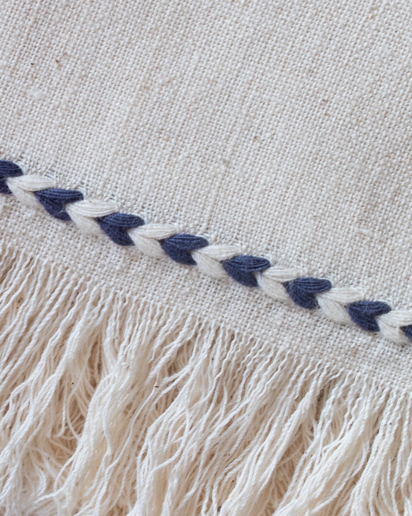 Indigo Braid Detail Napkin | Set of 2