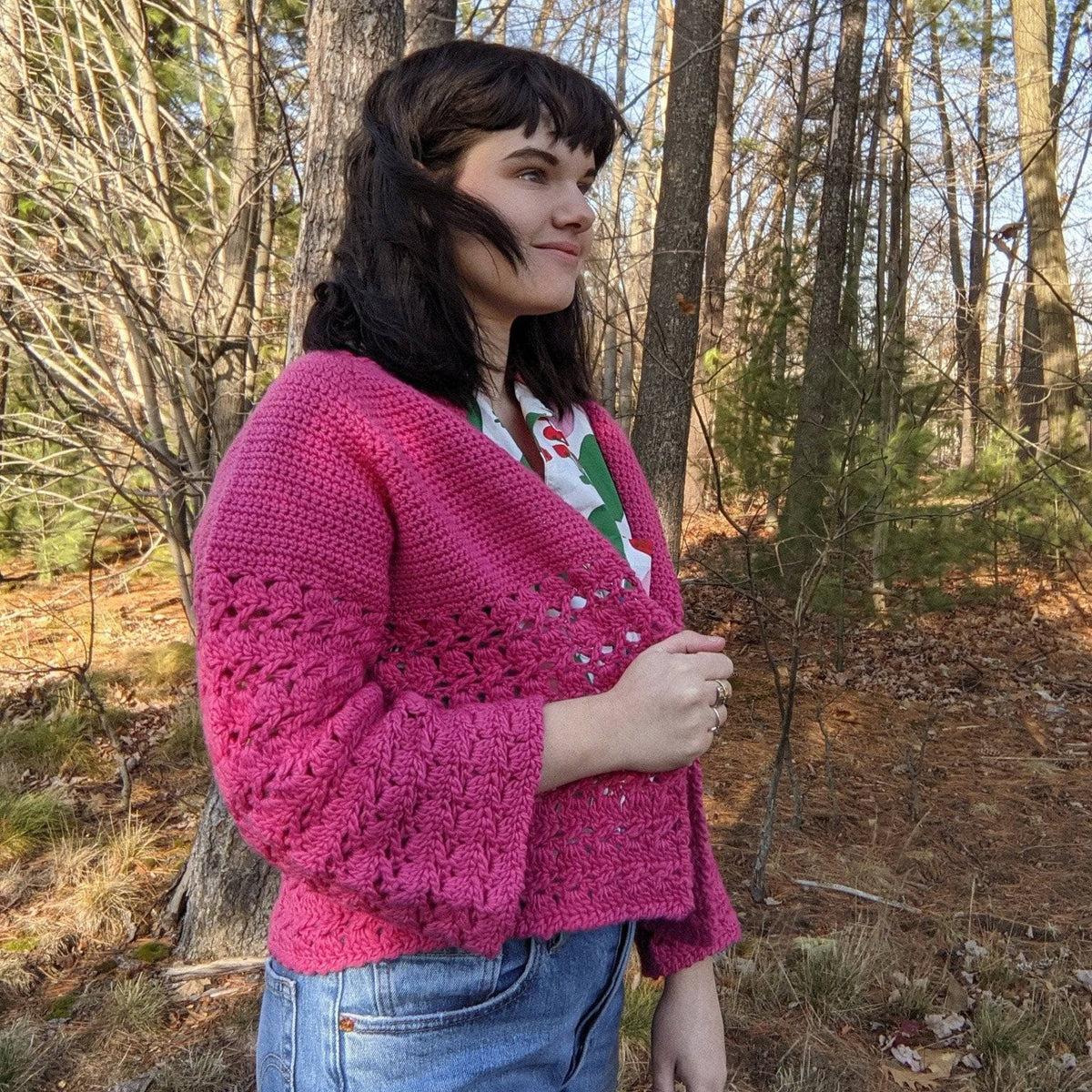 Kimchi Cardigan Crochet Pattern - Osadia Concept Store
